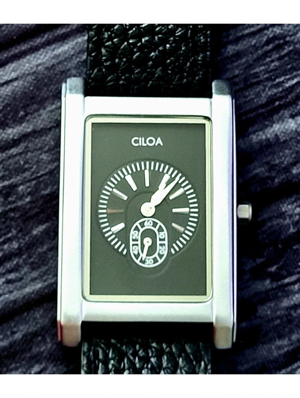 Stylish Great Gatsby Avant Garde Sub Dial Mens Tank Watch